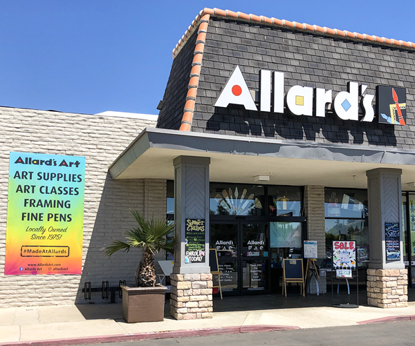 Allard's Art Store Front