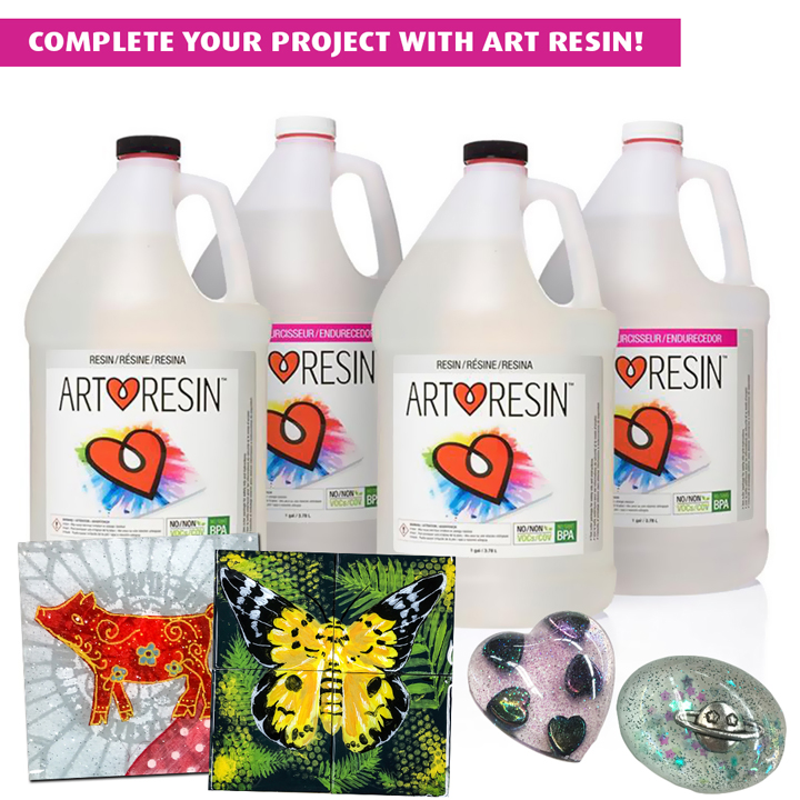 Art Resin with Finished Projects