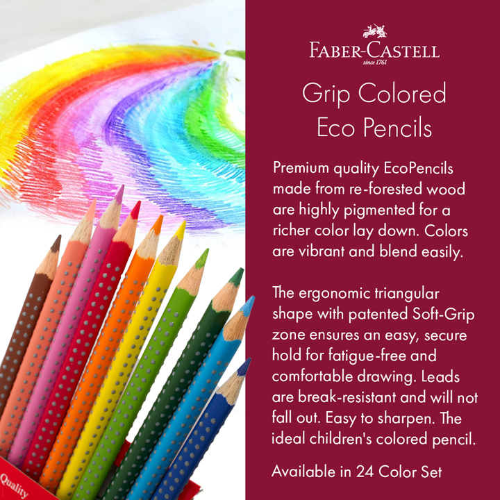 Grip Colored Eco Pencils