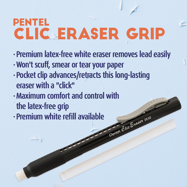 Pentel Clic Eraser Grip ZE22