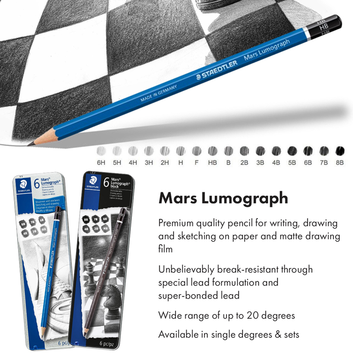 Staedtler Mars Lumograph Pencils