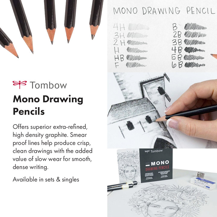 Tombow Mono Drawing Pencils