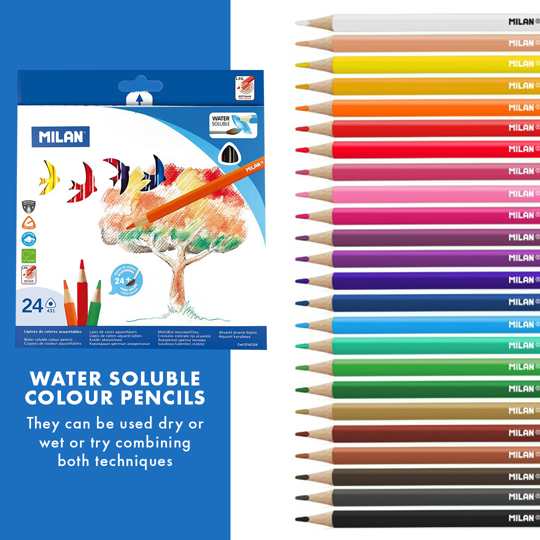 Millan Watersoluble Pencils