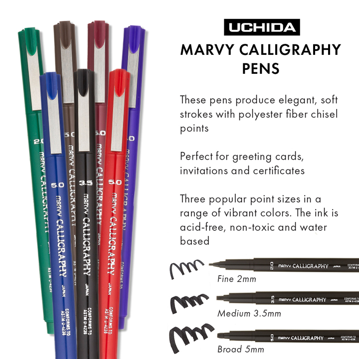 Marcy Uchida Calligraphy Pens