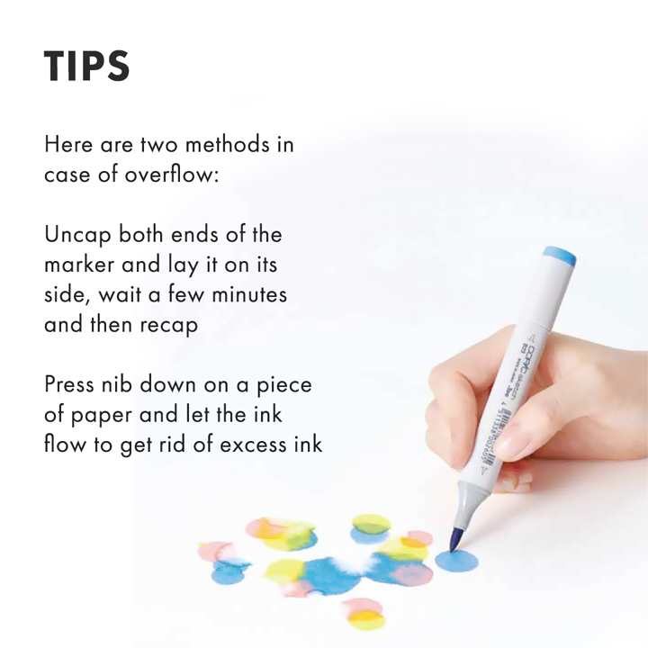 Copic Marker Tips
