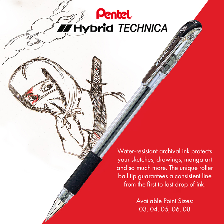 Pentel Hybrid Technica