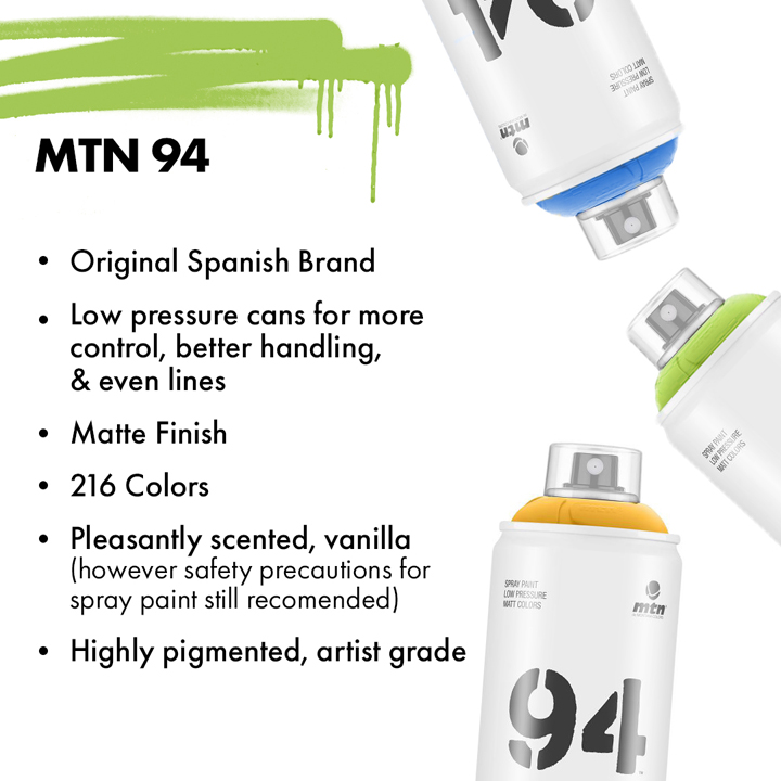 MTN 94 Spray Paint Cans