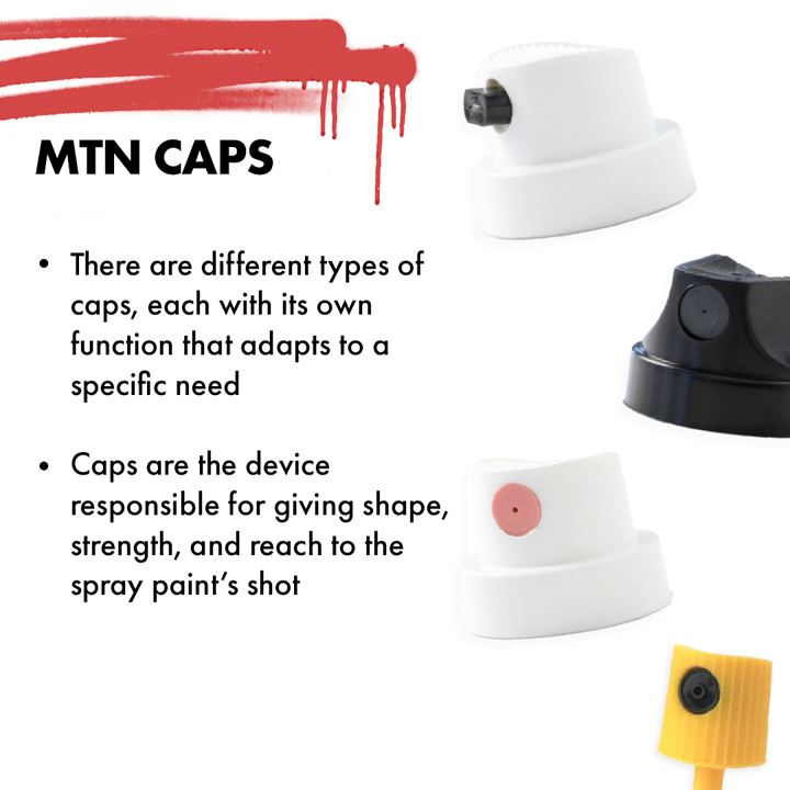 MTN 94 Spray Paint Caps