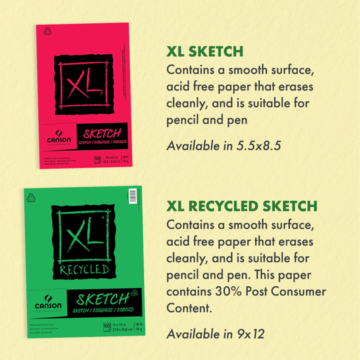 Canson XL Sketch Paper