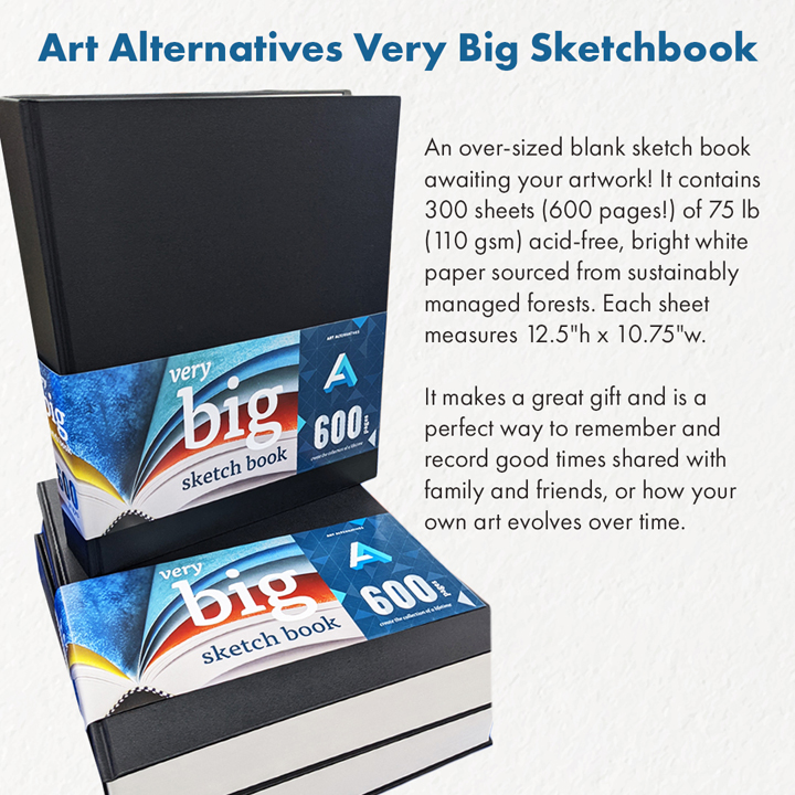 Art Alternatives Mixed Media Slim Sketchbook