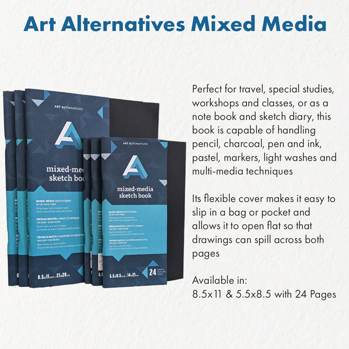 Art Alternatives Mixed Media Slim Sketchbook