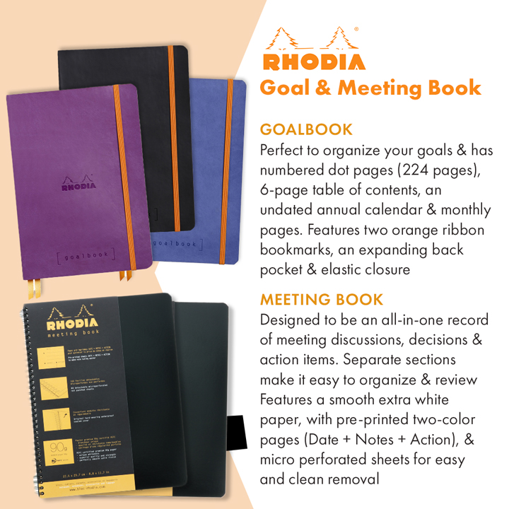 Rhodia Goal & Meeting Book