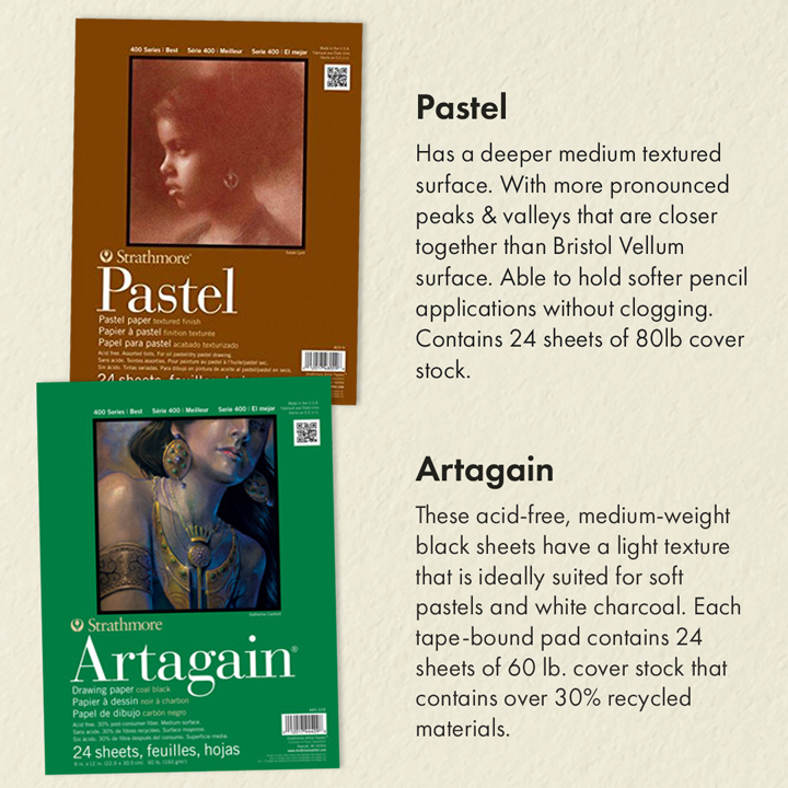 Pastel and Artagain Paper Pad
