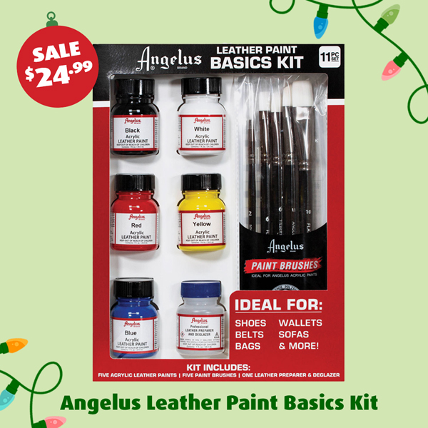 Angelus Best Sellers Leather Paint Set