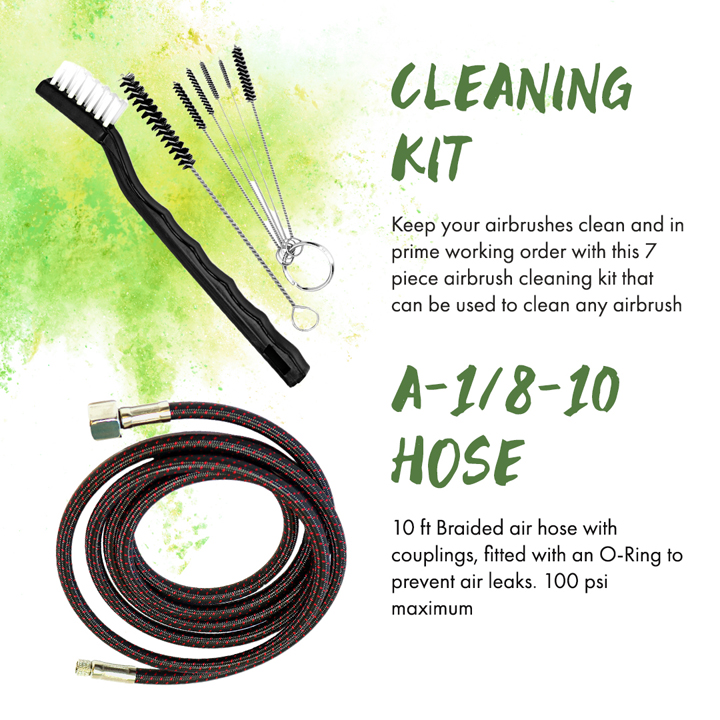 Paasche Cleaning Kit and Hose