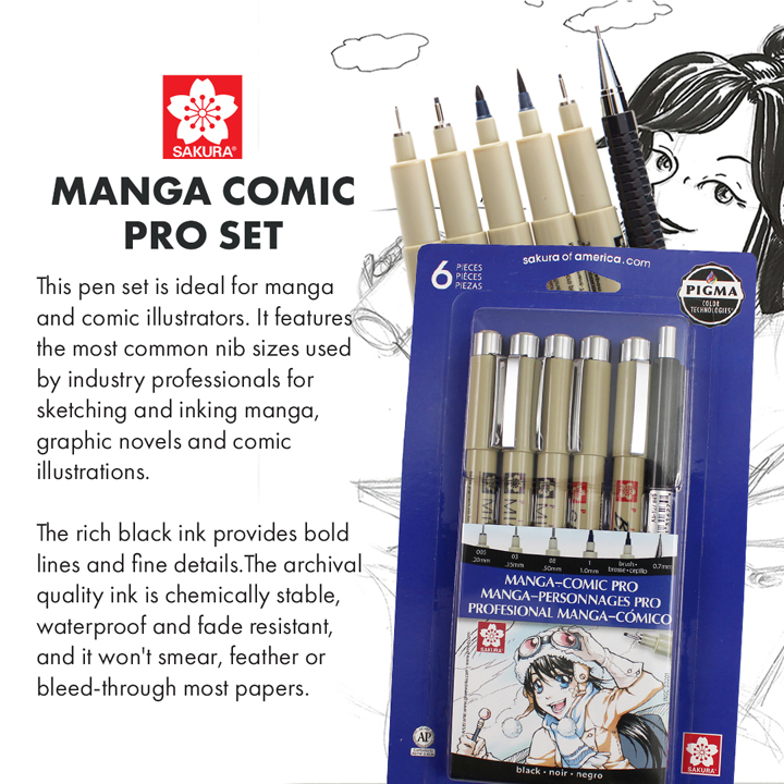 Sakura Micron Pigma Pens