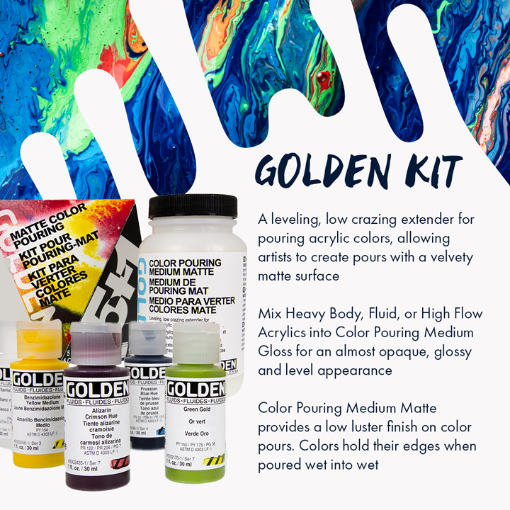 Golden Pouring Kit