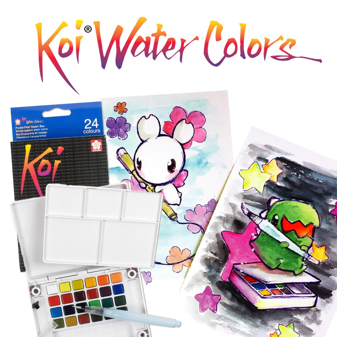 Koi Watercolor Sets