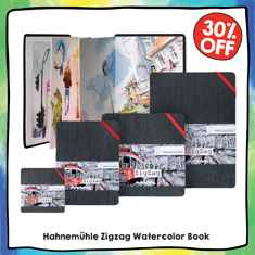 Hahnemuhle Zigzag Watercolor Book